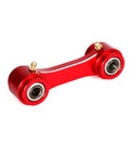 45mm Rear Lowering Link For XR Series Dual Sport Bikes, CNC Machined Suspension Linkage Arm In Red, Adjustable Shock Angle To Drop Ride Height About 1.75 Inches, Compatible With XR250R XR350R XR600R XR650L red CNC aluminum linkage with bearings
