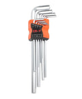 Super Cool 9 Piece Tamperproof Star Wrench Set T10 To T50 With Long Arm Chrome Vanadium Steel For Heavy Duty DIY Home And Auto Repair Jobs That Really Hit The Mark Every Single Time, chrome vanadium T10-T50 set