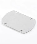 Metal base plate with four holes, designed for LED COB Chip Floodlight Bulb 20W 30W 50W 220V Input High installation.