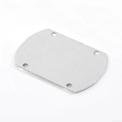 Metal base plate with four holes, designed for LED COB Chip Floodlight Bulb 20W 30W 50W 220V Input High installation.