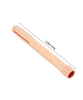 10Pcs Copper Welding Collets Set 2.4mm Hole For WP 17 18 26 Torches Durable Heat Resistant Replacement Parts shown