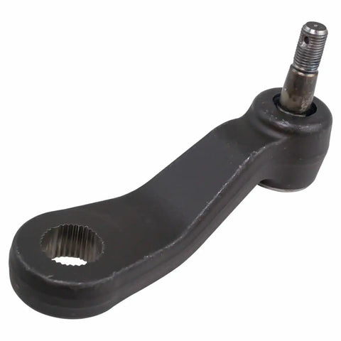 Heavy Duty 4 Groove Spline Pitman Arm For Chevy Silverado 1500 Classic Steel steering component with splines and eyelet.