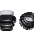 Hi Temp PVC Union Fitting 2 Inch MIP to 2 Inch PVC for Whisperflo and Intelliflo Pool Pumps, 2 Pack Durable Threaded Pool Unions