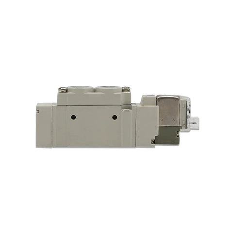 Top Tier SY5120 Pneumatic Solenoid Valve High Performance Industrial Grade 24V DC Actuator side view for hydraulic systems repair