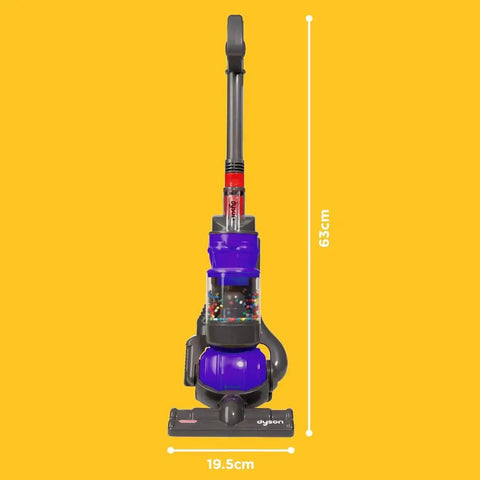 Front view of Dyson Ball Miniature Vacuum Toy For Kids 3 Plus With Realistic Twist And Turn Action Totally Dope Creative Roleplay