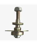 Four Pack Heavy Duty Metal Rocking Chair Bearing Screws M8 X 55mm Furniture Connector Kit, steel swivel screw with bearing.