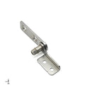 Stainless Steel Heavy Duty Constant Torque Position Control Door Hinge With Friction Stay For Smooth Safe Door Operation 2.5 Nm Torque Model XK574
