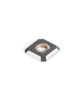 Solid Wood Replacement Knife Blade for Carbide Insert Cutter, Four Cutting Edges, Diamond Like Carbon DLC Coated, 12 x 12 x 1.5mm
