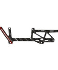 Left Carbon Fiber Fuselage Board Set Glamour Red OSHM1214R For M1 Evo RC Helicopter Replacement Part, carbon fiber texture