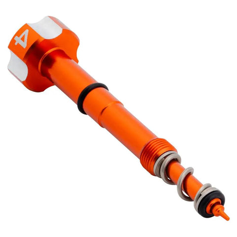 Orange Fuel Mixture Screw Replacement For Honda CRF250R 2004 2009 With Easy Grip Knob Plug And Play Laser Etched Numbers