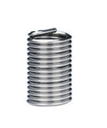 Pro Grade Thread Repair Insert Kit 10 Piece Stainless Steel Thread Inserts From M2 To M6 With Handy Tools For Quick Durable Thread Restoration In Metal And Plastic, showing a single metal insert.