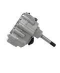 Heavy Duty Reverse Gearbox Transmission For Go Karts With 30 Series Torque Converter, metal construction, side view.