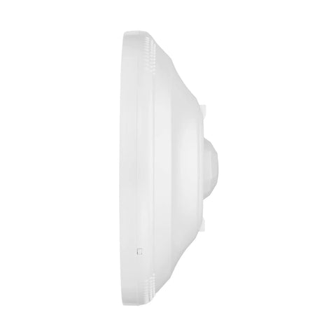 Side view of Ceiling Mount 360 Degree PIR Occupancy Sensor for Indoor Lighting, hard wired motion sensor for commercial and residential use.