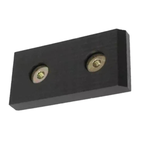 Premium Replacement Wear Pad Compatible With Genie Boom Lift Z Series Models Including Z 34 22 DC And Z 45 22 DC black pad with mounting bolts.