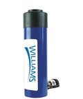 Blue 25 Ton Single Acting Hydraulic Cylinder With 10 Inch Stroke Heavy Duty Industrial Ram with chrome plated barrel