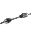 Ford Explorer Front Left CV Axle Assembly Replacement 2011 2019 26.69 Inch Length 27 Spline Inner Shaft For SUV And Police Interceptor Utility Built Tough And Easy Install visible angled view