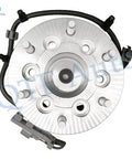 Beefed Up Front Wheel Hub Bearing Pair For 2004 To 2008 GMC Canyon RWD With Z85 Suspension Option Heavy Duty Direct Replacement top view