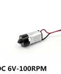 N20 Planetary Gear Motor Micro DC 3V To 6V 100 RPM Slow Speed Gearbox With Cross Shaft for toy projects