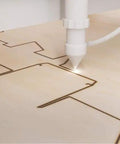 Laser engraving on Half Inch Baltic Birch Plywood Sheets Pack Of 3 For Arts And Crafts And Do It Yourself Projects About 12 Inch Square