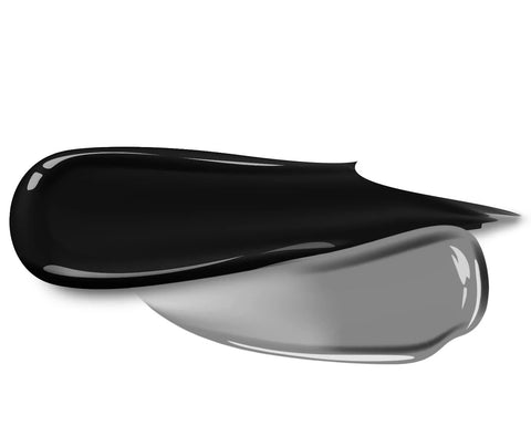 MARBLERS liquid colorant swatches in jet black and gray for concrete, plaster and paint applications