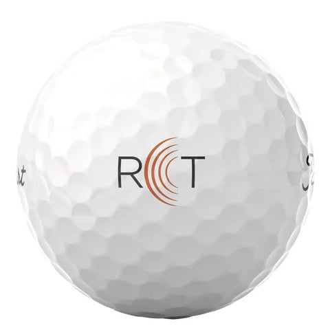 ProV1 Golf Balls 2025 Edition White 12 Pack With High Gradient Core For Dope Speed And Iron Wedge Spin Plus Low Long Game Spin Penetrating Flight And Indoor Launch Data Capture showing logo