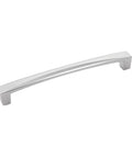 Solid Core Kitchen Cabinet Pulls 1 Pack 12 Inch Center to Center Chrome Crest Collection handle