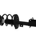 Top Shelf 6 Piece Front Steering And Suspension Kit For 2007 2012 Nissan Altima strut spring assembly in black heavy duty design.