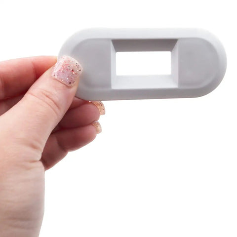 Top Load Washer Lid Lock Bezel Replacement White Bezel 4502680 Model Fits Most Major Brands Easy Install No Fuss Lid Won’t Close Or Lock Durable Plastic Construction