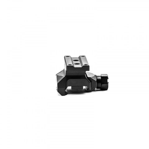 SPR Precision MRO 1/3 Co Witness Black Optics Mount for AR Platforms, Durable Aluminum Construction, Quick Install Rail System