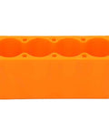 Heavy Duty Battery Welding Fixture Clamp Kit for Spot Welding Battery Packs, plastic holder jig shown, keeps cells from shifting