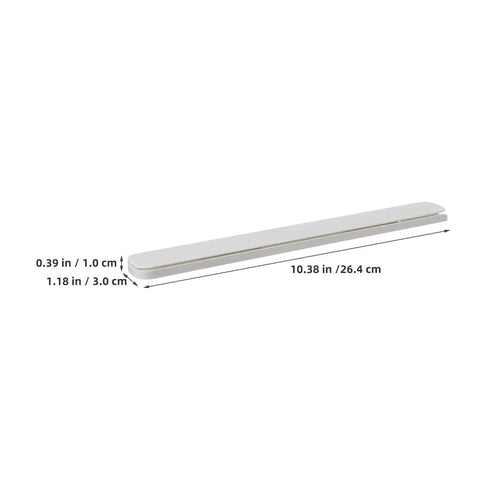 No Drill Plastic Drawer Slides For Cabinets With Ball Bearing Construction High Load Capacity And Quiet Operation 10 inch adhesive