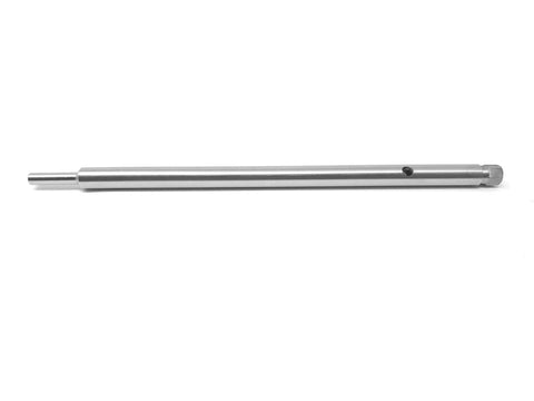 Heavy Duty 9 Inch Collet Extension For Die Grinders, silver steel shaft for tight spaces and precise work.