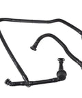 Premium Auto Crankcase Breather Vacuum Hose Kit Replaces 078103224 And 078103223B Fits A4 A6 2.8 V6 Cars Made From Ninety Five To Two Thousand Two black plastic hoses