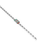 Heavy Duty Metal Linear Motion Guide Slider With MGN12H Mini Rail And Mounting Bracket, 500mm, silver finish, ideal for CNC and 3D printer mods.