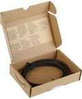Premium High Speed Usb Extension Cable Male To Female Six And A Half Feet Long in an open box with packaging details visible.