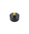 Back view of Air Pressure Gauge 0 To 180 Psi Center Back Mount 2 Inch Dial G1 Quarter Thread with brass component.