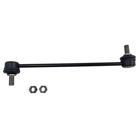 Front suspension stabilizer link for Hyundai Elantra, durable black material, essential part for repairs, upgrade your ride today with this straight up reliable front suspension strut kit 4 piece set for Hyundai Elantra 2011 to 2016 packed with all required parts and heavy duty control arms.