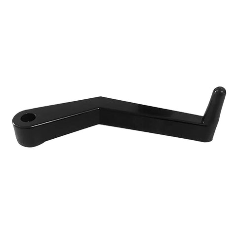 Pro Grade Tire Balancer Accessory Crank Tool with Measuring Ruler Handle Bar 158mm shown in black sturdy construction