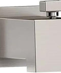 Duro Diverter Tub Spout With Satin Nickel Finish Five And Five Eighths Inch Length One Half Inch NPT Connection Pull Up Diverter