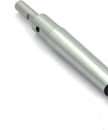 MT2 Shank Spring Center Tap Guide Tool for Aligning Taps on Lathe Mill Jig Bore, steel body with black end cap visible