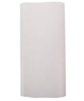 White Packing Paper Sheets 100 Sheet Pack for Moving and Shipping Fragile Glassware and Collectibles, unprinted roll close-up.