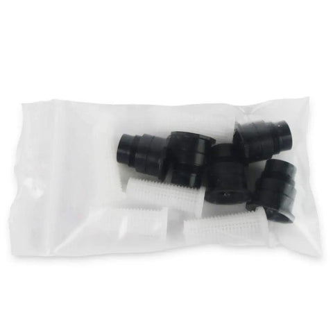Five Pack 570 Series MPR Plus 15 Foot Full Nozzle With Screen Black Replacement Nozzles For Sprinkler Heads in a clear bag