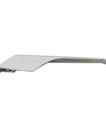 Right Side Front Bumper Fog Light Chrome Trim Molding For Tesla Model X 2016 2021, heavy duty polish finish, side profile view.