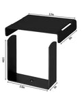Heavy Duty Leaf Spring Clamp Kit For Trucks Campers And Trailers, 2 5 Inch Stainless Steel Spring Support Clamps black set