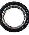 Heavy Duty 1-1/8 Inch Threadless Headset Top Cap 44Mm Headtube Tapered, Forged Steel Mountain Bike Cup With Star Nut showing sealed bearing