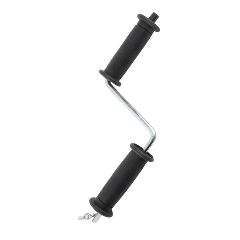 Heavy Duty 16 MM Drain Auger Cable For Drill Powered Plumbing Snake with rubber grips for better handling and control.