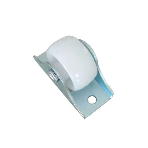 Ultra Smooth Mute Replacement Furniture Caster Wheels Set, 25mm Diameter, swivel caster with white top plate