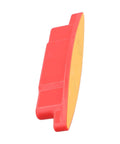 Magnetic Stud Finder for Drywall - Powerful Metal Detector Locates Nails Screws Wood Studs Beam Joist - Wall Scanner Tool for Renovations 5.5 Inch Yellow(A) red and yellow side view