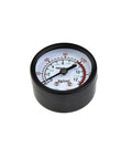 Air Compressor Pressure Gauge Quarter Inch Thread 0 To 180 PSI 0 To 12 Bar Manometer Big Easy Read Dial in home garage tools