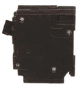 Q2020NC Two Single Pole 120 Volt Non Current Limiting Circuit Breaker 20 Amp Black For QT Style Plug In Panels Space Saving Design And Easy Install In Residential Load Centers.
